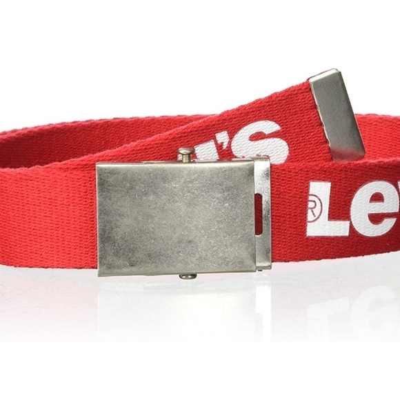 SOLD‼LEVI'S Reversible Cut to Fit Fabric Belt - Picture 2 of 5